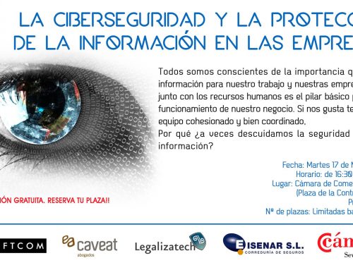 APTAN en la Jornada sobre ciberseguridad de la Cámara de Comercio de Sevilla