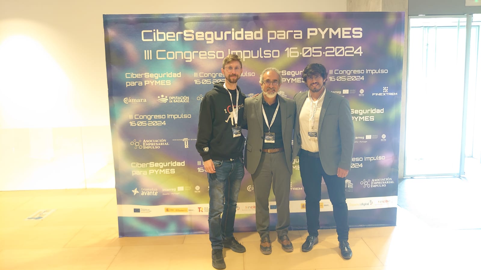 III-Congreso-Ciberseguridad-para-PYMES con Antonio Gil, Jorge Coronado y Javier Gil