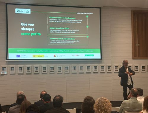 Antonio Gil, presidente de APTAN, en el Ciber Summit de Extrema Ciber
